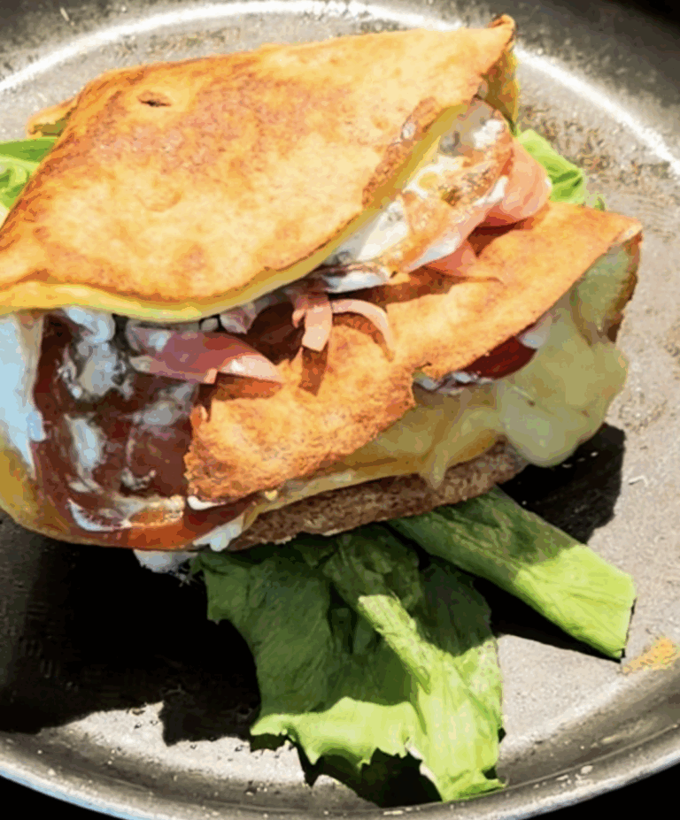 wrap omelette protéiné express