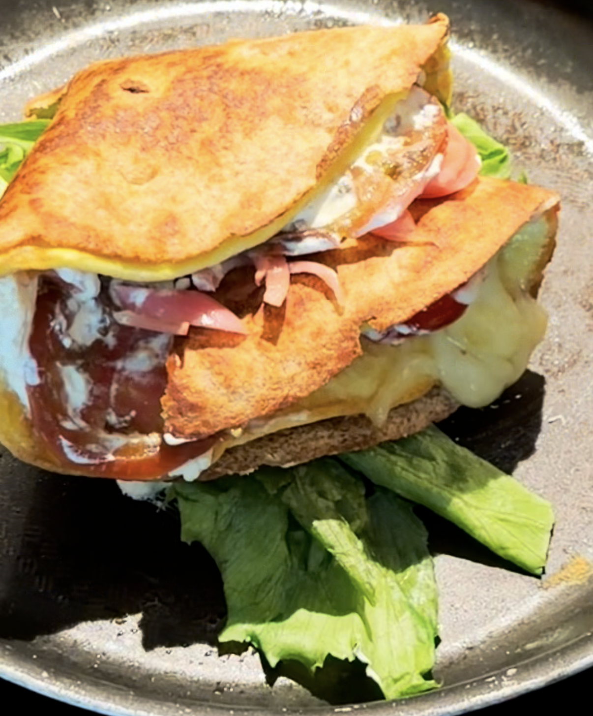 Wrap-omelette protéiné express