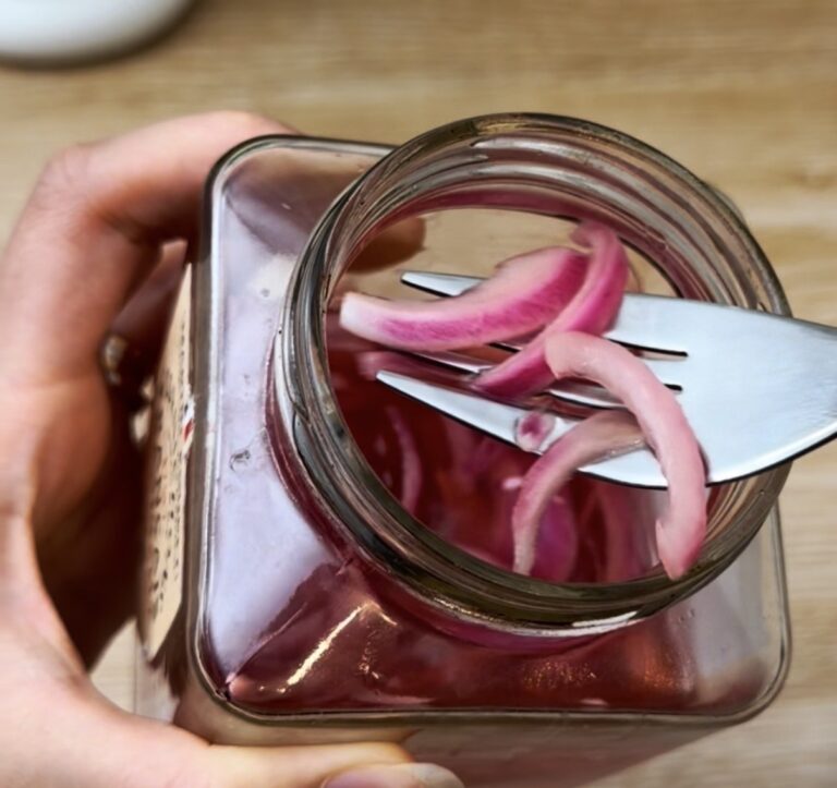 pickles oignons rouges express