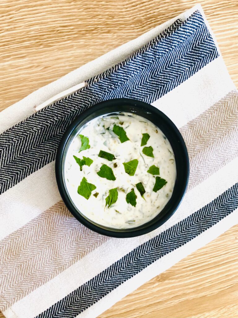 sauce ranch légère au skyr