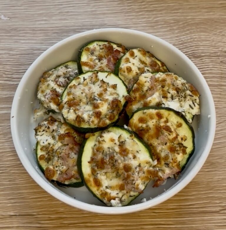 apéro courgettes gratinées air fryer