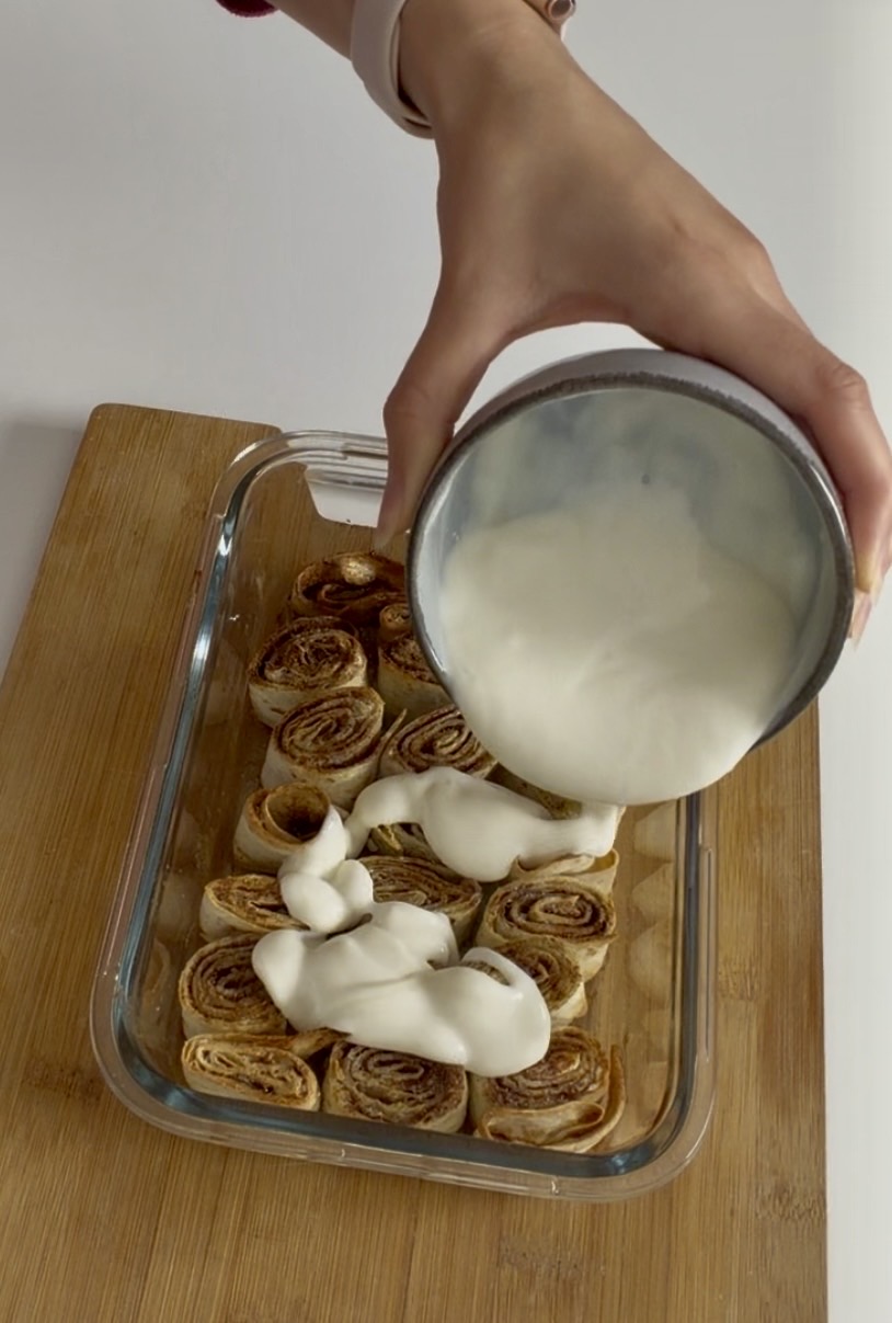 Cinnabon express tortilla