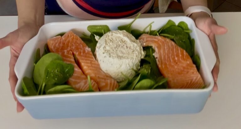 saumon épinards tartare