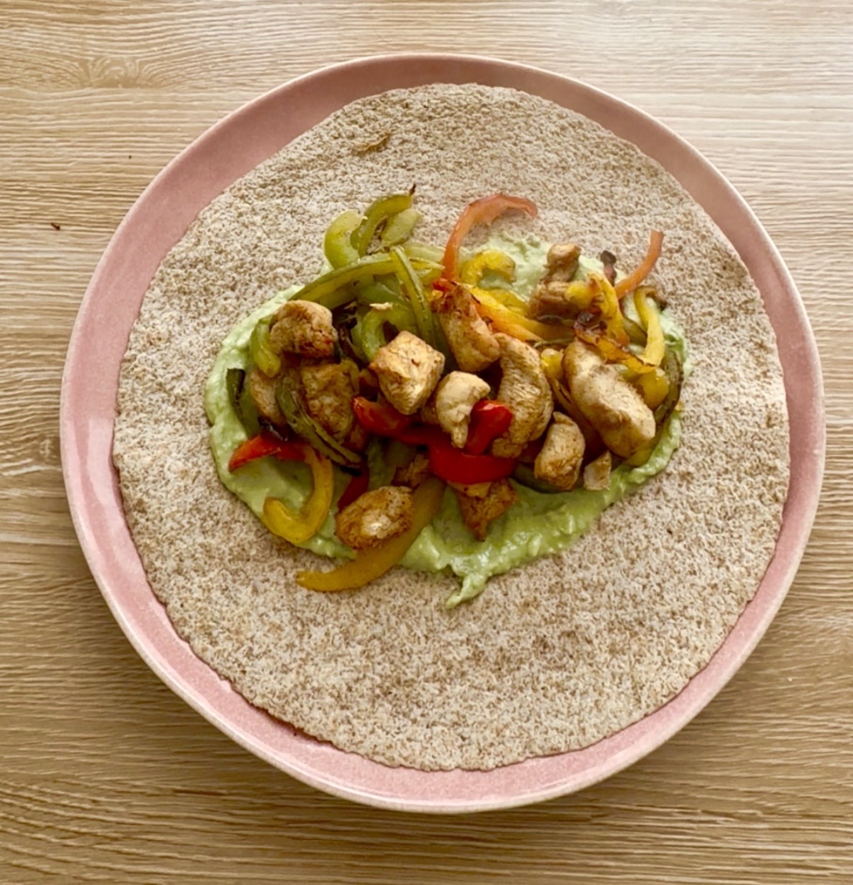 Fajita express au Air Fryer (poulet & poivrons)