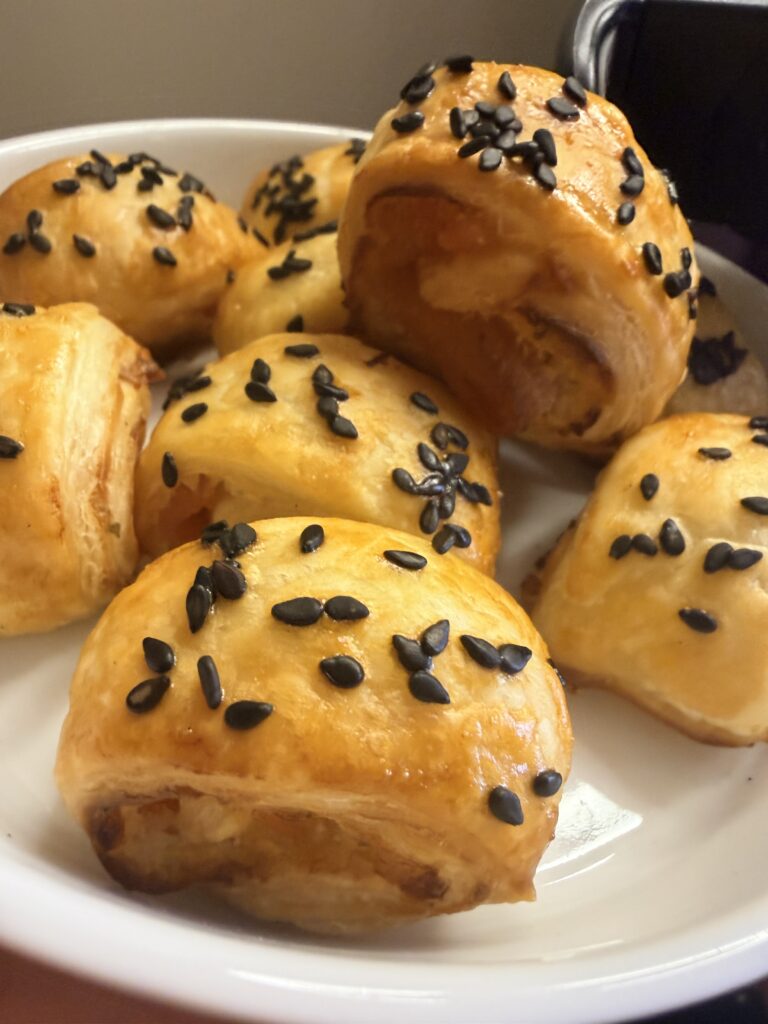 feuilletés apéro saumon fumé