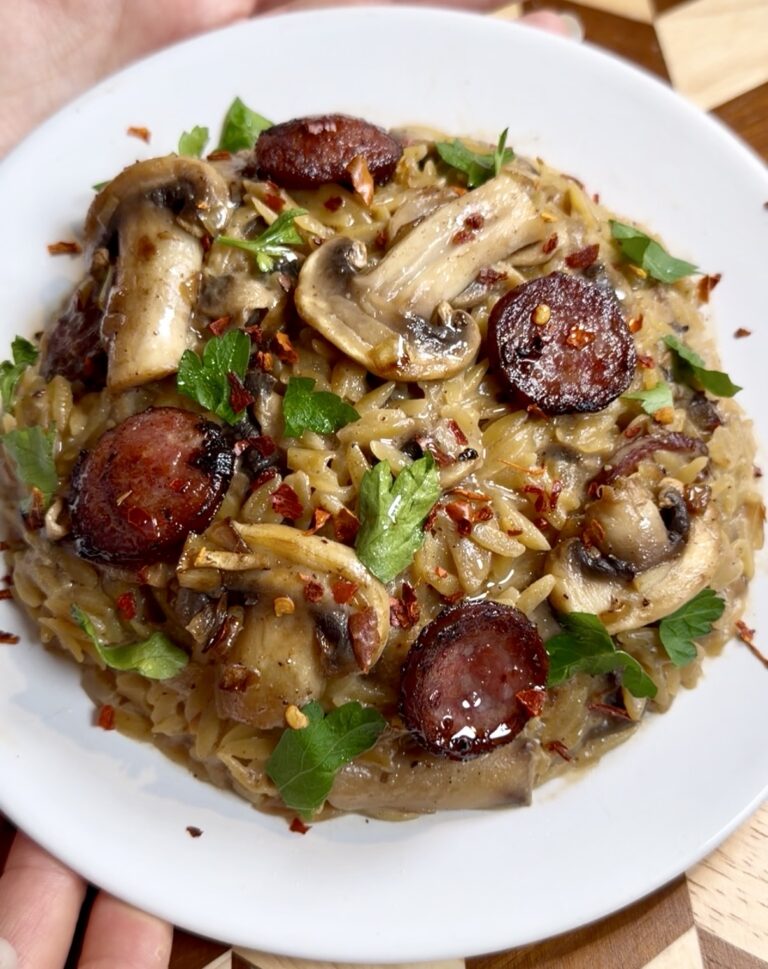 orzo Montbéliard & champignons